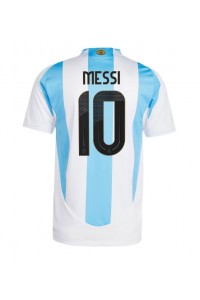 Argentinië Lionel Messi #10 Voetbaltruitje Thuis tenue Copa America 2024 Korte Mouw